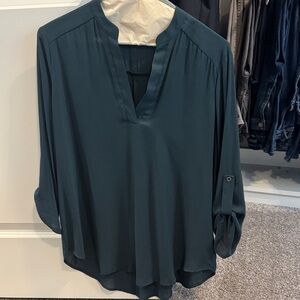 Lush Deep Teal Blouse